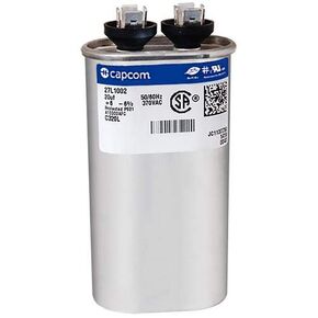 Mars 12014-20 uF MFD x 370 VAC CAPCOM Replacement Capacitor Oval # C320L / 27L1002 in Kuwait