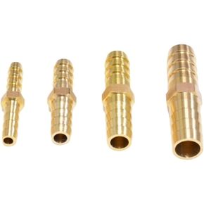 1pc Brass Straight Hose Pipe Fitting Equal Gas Copper Barbed Coupler Connector 4mm 6mm 8mm 10mm 12mm 14mm 19mm(12mm-12mm) Plumbing Fittings in Kuwait