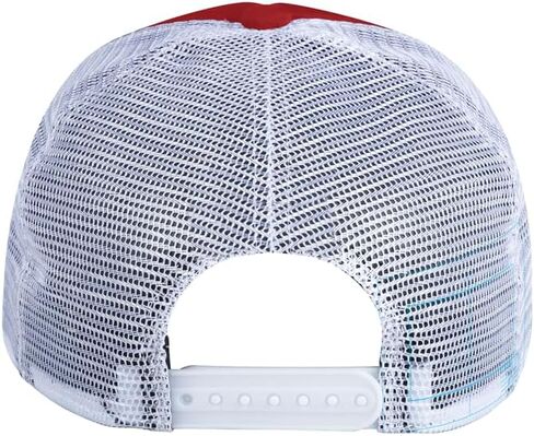 adidas Mens Indiana Hoosiers Foam Trucker Cap - Red, White in Kuwait