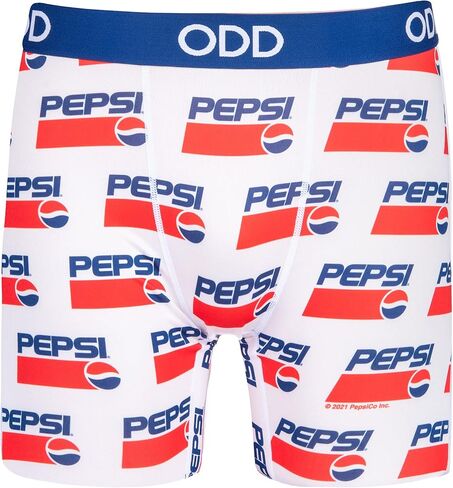 Odd Sox - سراويل داخلية الملاكم Dr Pepper - ملابس داخلية جديدة للرجال - تصميم طباعة صودا ممتعة، مطاط مريح - مقاس XX-Large أحمر in Kuwait