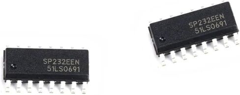 SP232EEN SP202EEN SP3232EEN RS232 جهاز إرسال واستقبال SMD SOP-16 شرائح 10 قطع (SP3232EEN) in Kuwait