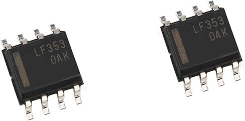 LF353DR LF353M LF353 SOP-8 SOP8 SMD شرائح مضخم التشغيل المزدوج 10 قطعة in Kuwait
