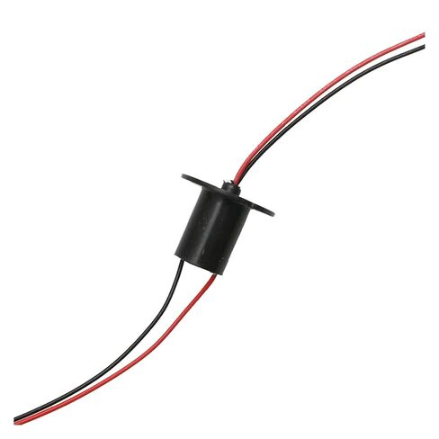 حلقة زلة كبسولة صغيرة 1 قطعة 2 قناة 2A 5A موصل كهربائي حلقة زلة OD12.5mm موصل انزلاق مشترك دوار (Dia.12.5mm 2CH 2A) in Kuwait
