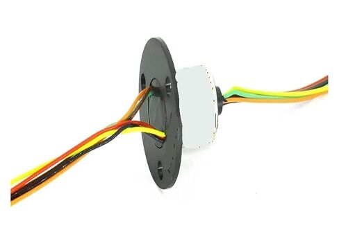 Small Capsule Slip Ring Capsule Slip Ring Collective Ring with OD 12.5mm 6 Channel of 1.5A Signal(6CH 1.5A C Flange) in Kuwait