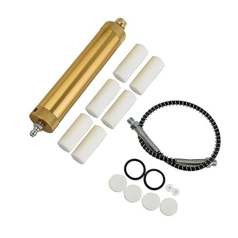 مجموعة ملحقات فلتر مضخة الهواء فاصل الزيت والماء ألومنيوم الفضاء 30Mpa 4500PSI 35mm * 180mm in Kuwait