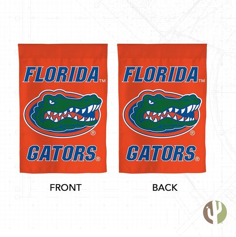 Desert Cactus University of Florida UF Garden Flag – 19 x 12 inch Florida Gators Banner, For Outdoor Display and Events (Design G) in Kuwait