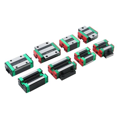 2* Low Profile Linear Guide Rail + 4Pcs EGH15CA/15SA EGW15CC/15SC Slider Carrriages Block(4PC EGH15SA 2Rails,300mm) in Saudi Arabia