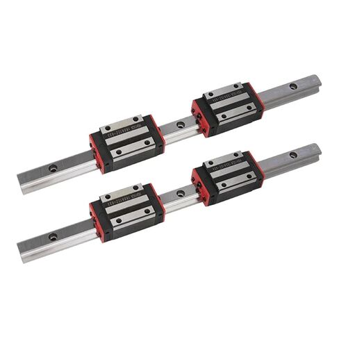 HGR35 950mm-1500mm Square Linear Guide Rail Kit 2 * Guide Rails 4 * Linear Slider 4 Pcs Grease Nipple(HGH35CA,1200mm) in Saudi Arabia