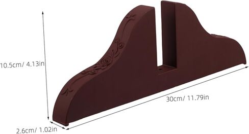 UPKOCH 2pcs Standing Panel Partition Bases - Screen Partition Support Base Plastic Support Feet Divider Clamps - for Home Office Hotel Room Use for Privacy Protection in Kuwait