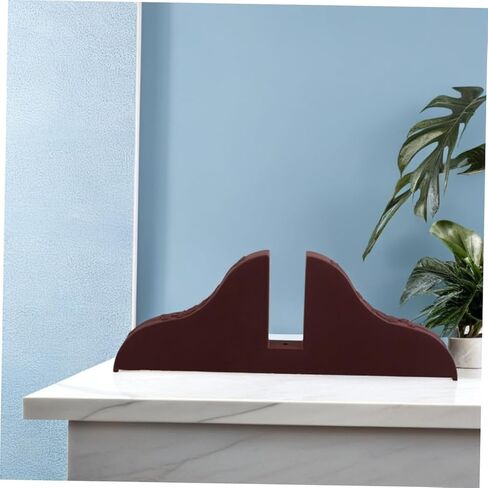 UPKOCH 2pcs Standing Panel Partition Bases - Screen Partition Support Base Plastic Support Feet Divider Clamps - for Home Office Hotel Room Use for Privacy Protection in Kuwait