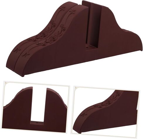 UPKOCH 2pcs Standing Panel Partition Bases - Screen Partition Support Base Plastic Support Feet Divider Clamps - for Home Office Hotel Room Use for Privacy Protection in Kuwait