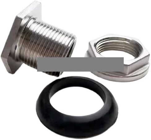 1-1/2"BSP Female Thread SUS304 Pipe Single Loose Key Swivel Fitting Nut Water Tank Jointer Connector IHNIEAEW in Kuwait