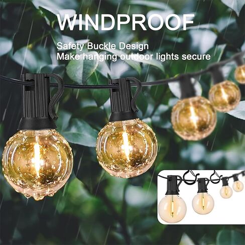 12 Pack Heavy Duty S Hooks with Lock, Q Shaped Spring Snap Hook and Screw Eye Hooks, Windproof Metal Hanging Hooks with Safety Buckle for Outdoor String Lights, Plants, Patio, Garage (Black/White) in Saudi Arabia