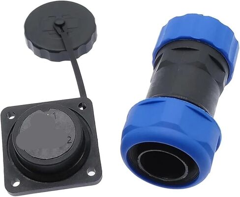 1 قطعة SP20 موصل مقاوم للماء IP68 منفاخ شفة المقبس 2-14Pin (9 دبوس) in Kuwait