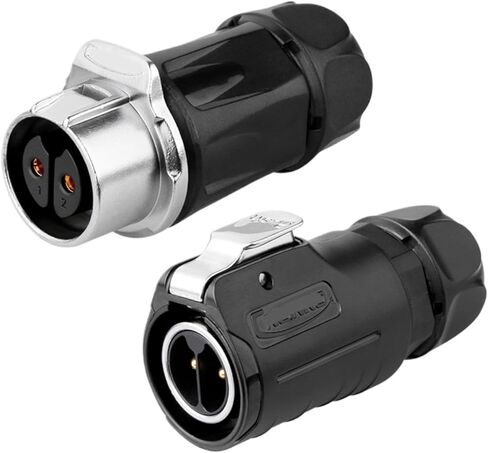 LP20 Waterproof IP68 Solder Wire Butt Connector Inline Connector(7 Pin Male Set) in Kuwait