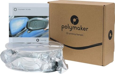 Polymaker 2.85 مم (3 مم) خيوط PC-ABS خيوط بولي كربونات بيضاء 2.85 مم 1 كجم، قوية ومقاومة للحرارة أقوى من خيوط ABS خيوط PC 2.85 مم in Kuwait
