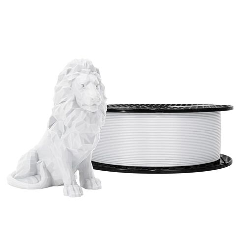 طابعة Prusament ثلاثية الأبعاد Premium Filament PLA Pristine White 1.75 مم - بكرة 1 كجم - دقة عالية ± 0.02 مم - سهلة الطباعة - تزييف منخفض - لا تشابك - مثالية للمبتدئين والمحترفين in Kuwait