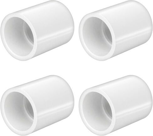 LESSO 3/4 Inch Elbow Pipe Fittings,20Pack, PVC Pipe Fitting, Furniture Build Grade SCH40 (Socket x Socket) 3/4" Pipe Fittings Connectors for DIY PVC Shelf Garden Support Structure in Saudi Arabia