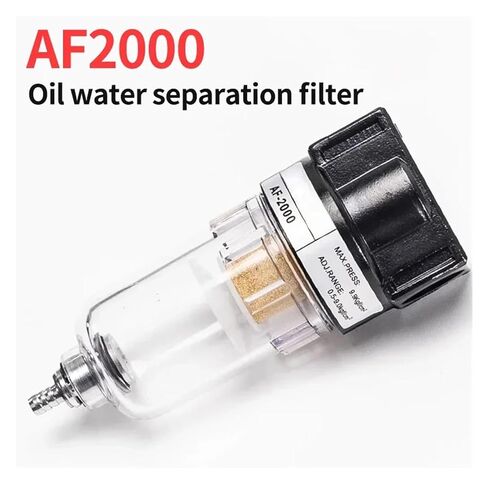 AF2000-02 1/4 air Pump Compressor Filter Pneumatic Oil Separation Tank to Remove impurities Water Separator Compression(AF2000+BT6-02x2) in Saudi Arabia