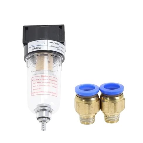 AF2000-02 1/4 air Pump Compressor Filter Pneumatic Oil Separation Tank to Remove impurities Water Separator Compression(AF2000+BT6-02x2) in Saudi Arabia
