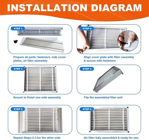 استبدال فلتر الهواء 16x25x4، متوافق مع هانيويل FC100A1029، مرشحات فرن MERV 13 HVAC AC القابلة للطي، الحجم الفعلي: 15.94 بوصة × 24.88 بوصة × 4.38 بوصة - عبوتان in Kuwait