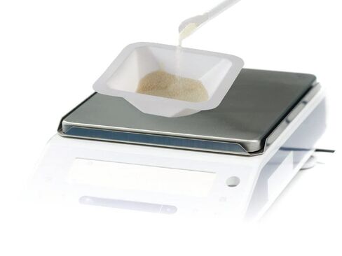 Heathrow Scientific Sterile Weighing Boats, Small-Sized, 10 mL Capacity, Polystyrene, Anti-Static, Disposable, White (Pack of 200) in Kuwait
