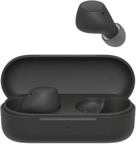 Sony WF-C510 Wireless Bluetooth Earbuds with Deep Bass, Clear Call Quality, IPX4 Water Resistance, Lightweight Design, Long Battery Life, Quick Charging, iOS & Android Compatible (White) in Saudi Arabia