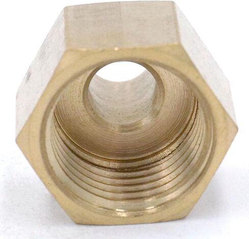 1/4" BSPT Male x 1/2" NPT Female Brass Pipe Fitting Connector For Pressure Gauge Air Gas Fuel Water Plumbing Fittings in Kuwait