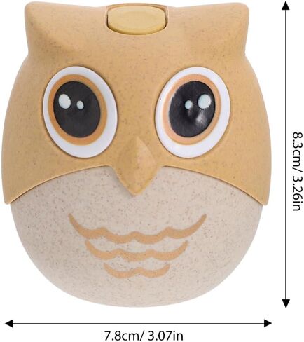 Ciieeo Owl Toothpick Holder Cartoon Shape Toothpick Dispenser Decorative Box Kitchen Accessory 3.26 X 3.07 X 1.96 Inches in Kuwait