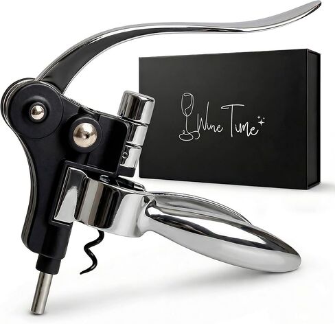 Complete Corkscrew Wine Opener Set With 7 Essential Accessories – Luxury Corkscrew Wine Opener Set for Effortless Uncorking & Wine Preservation – The most Elegant Wine Opener Gift Set (Luxe Bronze) in Kuwait
