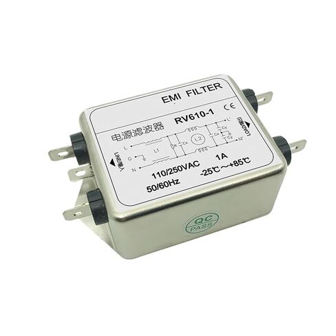RV610-1A مرشح طاقة معزز أحادي الطور مزدوج القسم يعمل بالتيار المتردد RV610-1A مرشح ثانوي 220 فولت in Kuwait