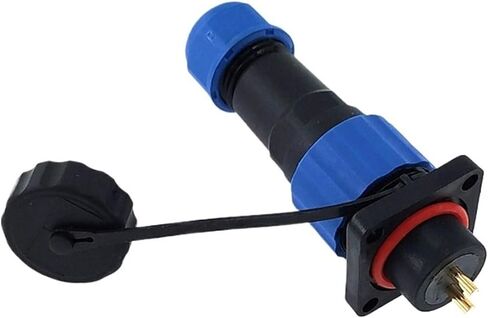 SP16 Waterproof Square Connector 6 Pin IP68 Power Cord Connector Male and Female Socket(Square 5P) in Kuwait