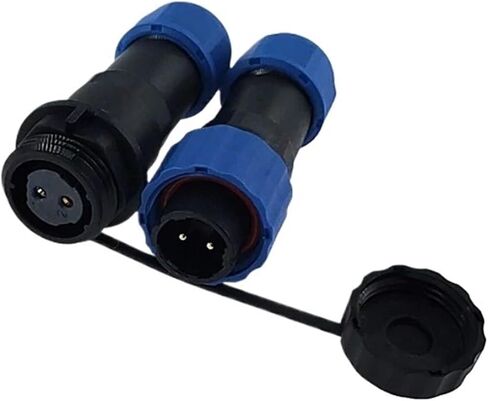 SP16 waterproof docking connector 8 pin IP68 power cord male and female socket(Docking 6P) in Kuwait