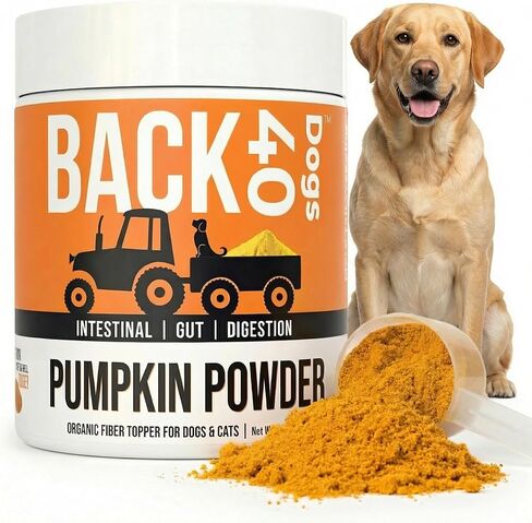 Pumpkin Powder for Dogs, Powdered Pumpkin for Dogs with Vitamins A, C & E, Fiber-Rich Vitamins for Optimal Pet Health, Combat Constipation, Dog Multivitamin for Digestive Health, 8.1 oz in Saudi Arabia
