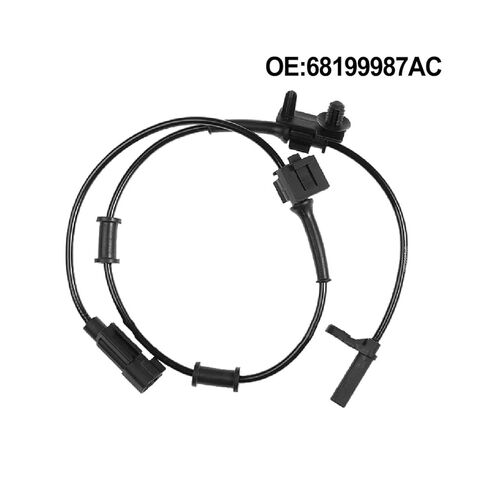 مستشعر سرعة العجلات الأمامية ABS باللون الأسود 56G 68199987AC in Kuwait