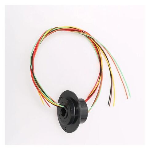 Small Capsule Slip Ring 1PCS 6 Wire Channels 2A Hole 10mm Hollow Slip Ring Conductive Electric Slipring Rotary Joint Connector 240V AC/DC in Kuwait