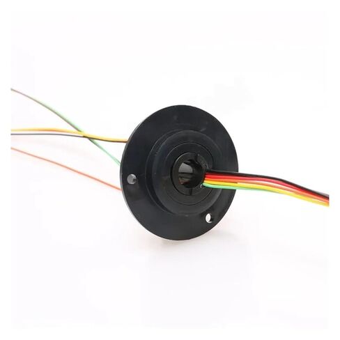 Small Capsule Slip Ring 1PCS 6 Wire Channels 2A Hole 10mm Hollow Slip Ring Conductive Electric Slipring Rotary Joint Connector 240V AC/DC in Kuwait