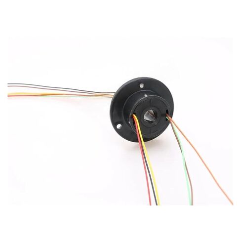 Small Capsule Slip Ring 1PCS 6 Wire Channels 2A Hole 10mm Hollow Slip Ring Conductive Electric Slipring Rotary Joint Connector 240V AC/DC in Kuwait