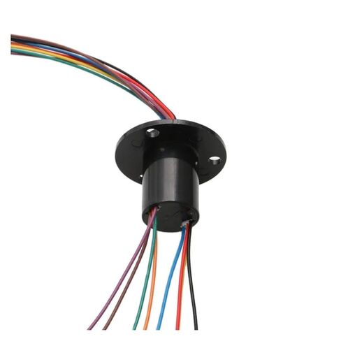 Small Capsule Slip Ring 1PCS Dia 22mm 5A Wind Power Slip Ring 2/3/4/6/8/12CH Wind Energy Collector Ring Conductive Rotary Connection Slipring Joint(Dia 22mm 4CH 5A) in Kuwait