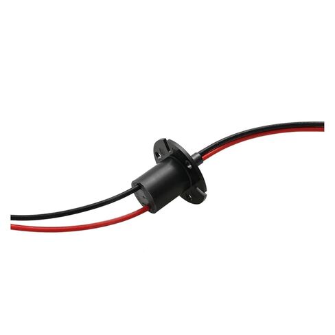 Small Capsule Slip Ring 1PCS 10A/20A/30A 2 Channels Conductive Slip Ring OD 22mm Flange Collector Ring 360 Degree Rotary Connector 240VDC Slipring(Dia 22mm 2CH 20A) in Kuwait