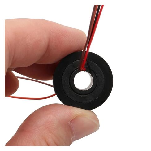 Small Capsule Slip Ring 1PCS Hole Dia 5mm 7mm Bore Slip Ring 2/4/6/12 Wires Hollow Shaft Conductive Ring(Hole 5mm 6CH 2A) in Saudi Arabia