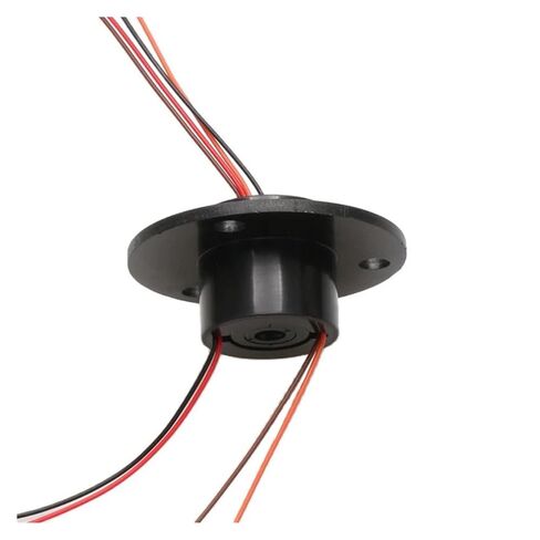 Small Capsule Slip Ring 1PCS Hole Dia 5mm 7mm Bore Slip Ring 2/4/6/12 Wires Hollow Shaft Conductive Ring(Hole 5mm 6CH 2A) in Saudi Arabia