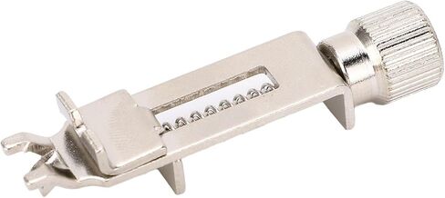 Electric Guitar Bridge Intonation Tool, Metal Guitar Tremolo Bridge Stabilizer, Portable Intonation Adjuster Control Repair Tool for Electric Guitars, 2.28x0.5in in Kuwait