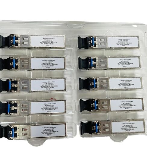الوحدة البصرية جيجابت 1.25 جيجابت في الثانية / 1310 نانومتر / 10 كيلومتر ATR-S0201DT ATR-S0202D LC ألياف مزدوجة in Kuwait