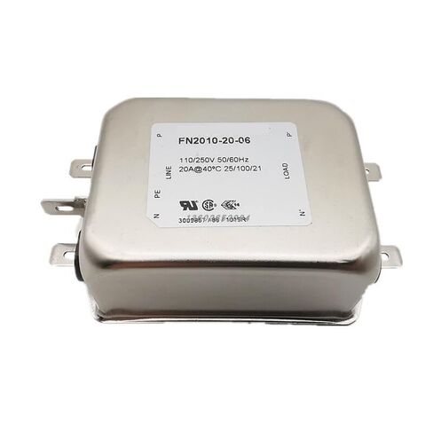 Single-Phase Power Filter FN2010-20-06 20A Anti-Interference Purification Power Supply in Saudi Arabia