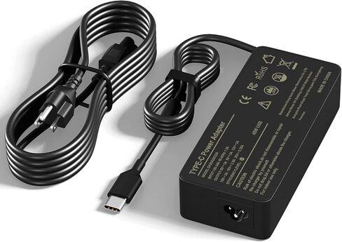 USB C Laptop Charger 100W USB C Charger Universal Fast Charger Replacement for Lenovo MacBook Pro, MacBook Air,HP,Asus,Acer,MSI,Dell Type C AC Adapters​ Compatible with 90W 65W 45W PD 3.0 Power Cord in Saudi Arabia