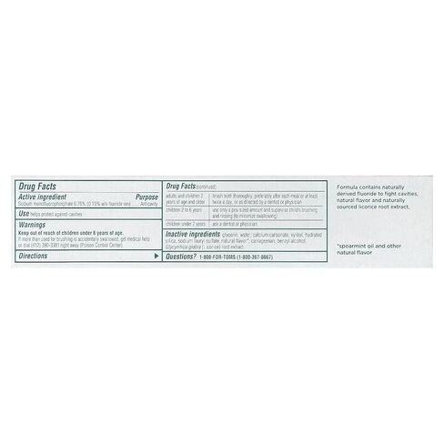 Toms of Maine Wicked Fresh Spearmint Ice AC Toothpaste, 4 OZ in Kuwait