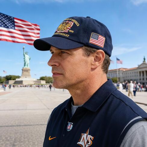 250th Anniversary USA Hat - Adjustable United States 250 Anniversary Hat, Patriotic Baseball Cap for Men Women in Saudi Arabia