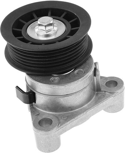 Belt Tensioner with Pulley Thermoplastic Serpentine for GMC,for Chevy 0.98" Width 2pc V8 8.1L-Engine 2086262 12580828, simple installation in Kuwait