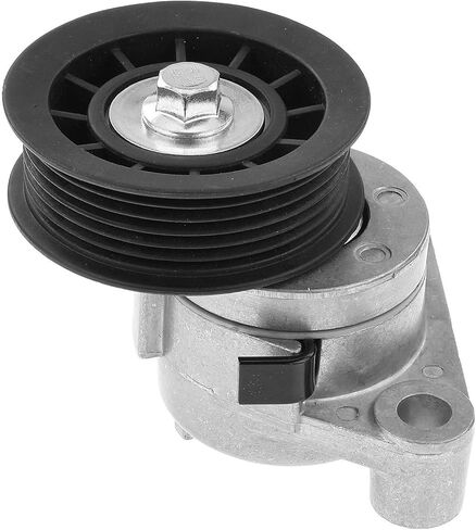 Belt Tensioner with Pulley Thermoplastic Serpentine for GMC,for Chevy 0.98" Width 2pc V8 8.1L-Engine 2086262 12580828, Direct Replacement in Kuwait